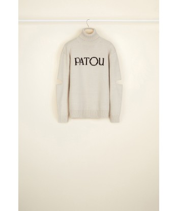 Pull Patou en laine à découpes sur le site 