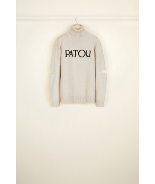 Pull Patou en laine à découpes sur le site 