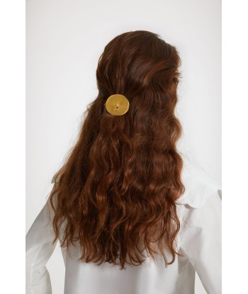 Barrette visage en laiton soldes