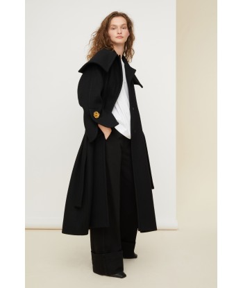 Manteau ceinturé en cachemire et laine de votre