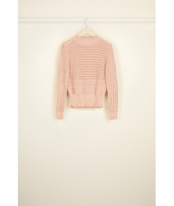 Pull en crochet en coton bio Livraison rapide