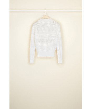 Pull en crochet en coton bio Par le système avancé 