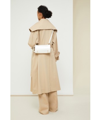 Trench en gabardine bio en linge