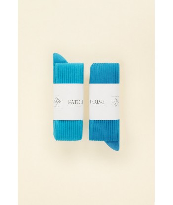 Lot de deux paires de chaussettes en coton bio l'achat 