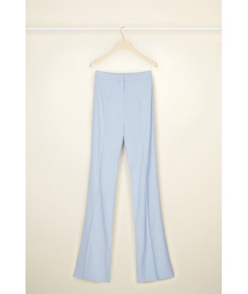 Pantalon évasé en laine prix