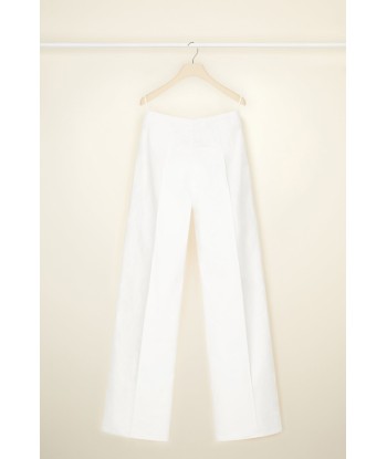 Pantalon droit en coton bio Jusqu'à 80% De Réduction