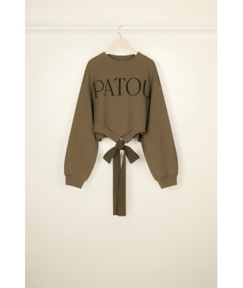 Sweatshirt Patou court en coton bio ou a consommer sur place