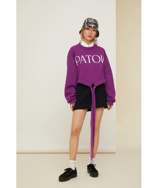 Sweatshirt Patou court en coton bio Jusqu'à 80% De Réduction