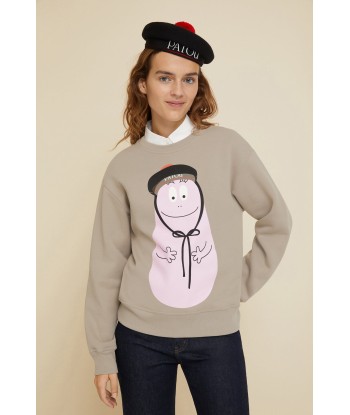 Sweatshirt Barbapapa unisexe en coton bio les muscles