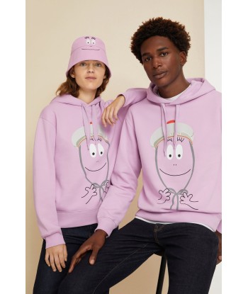 Sweatshirt Barbapapa unisexe en coton bio à prix réduit toute l'année