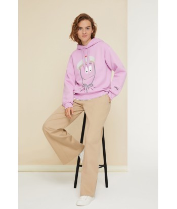 Sweatshirt Barbapapa unisexe en coton bio à prix réduit toute l'année