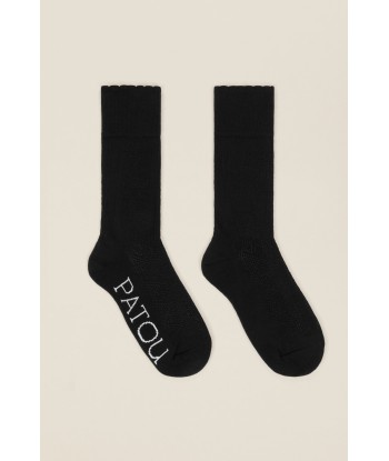 Lot de deux paires de chaussettes en coton bio - Noires et Blanches livraison gratuite