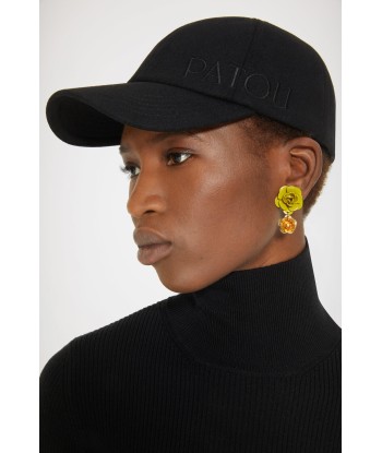 Casquette Patou brodée en laine et cachemire 50-70% off 