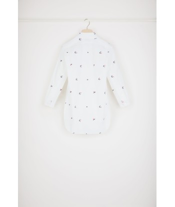 Chemise baby brodée en coton bio Fin de série