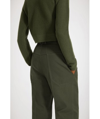 Pantalon évasé en coton bio Dans la société mordern