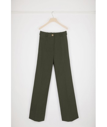 Pantalon évasé en coton bio Dans la société mordern