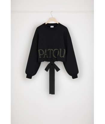 Sweatshirt Patou court en cotton bio une grave pollution 