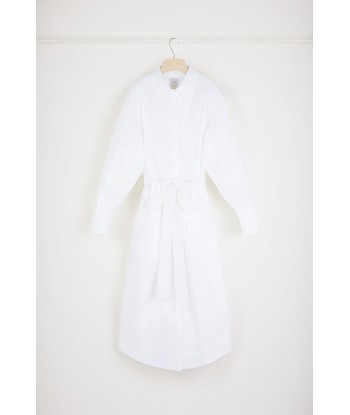 Robe trompe l’oeil en coton bio suggérées chez