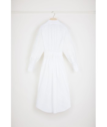 Robe trompe l’oeil en coton bio suggérées chez