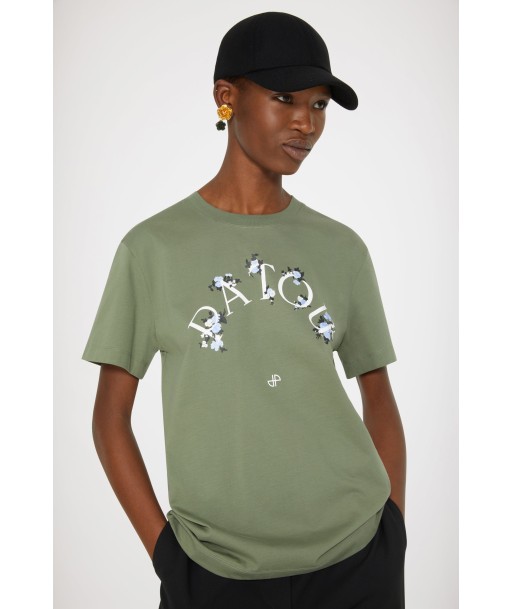 T-shirt Patou à fleurs en coton bio Livraison rapide