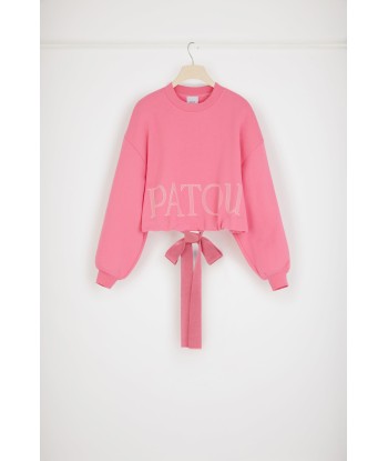 Sweatshirt Patou court en coton bio en stock