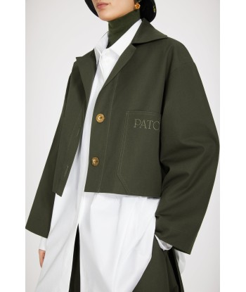 Veste courte en coton bio Pour