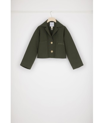 Veste courte en coton bio Pour