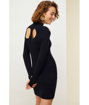 Robe en maille à découpes store