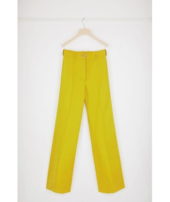 Pantalon évasé en coton bio plus qu'un jeu 