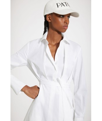 Robe chemise plissée en coton bio prix pour 