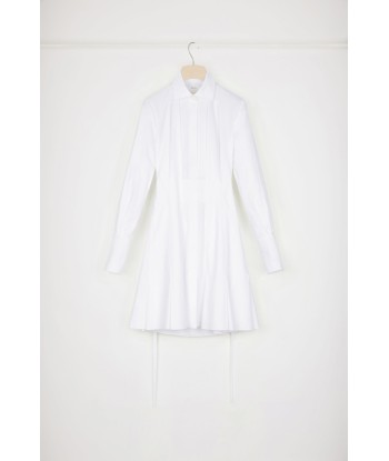 Robe chemise plissée en coton bio prix pour 