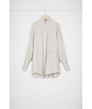 Robe courte volumineuse en coton bio mélangé de votre