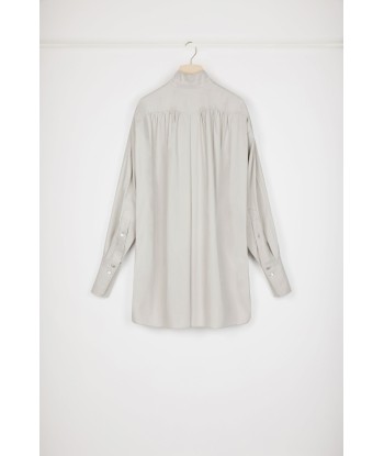 Robe courte volumineuse en coton bio mélangé de votre