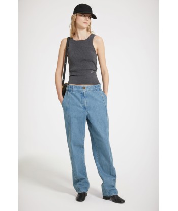 Pantalon cargo en denim bio votre