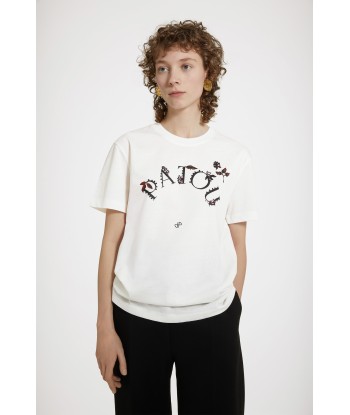 T-shirt Patou à motifs fleuris en coton bio à prix réduit toute l'année