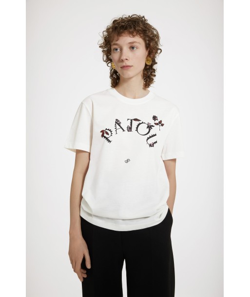 T-shirt Patou à motifs fleuris en coton bio à prix réduit toute l'année