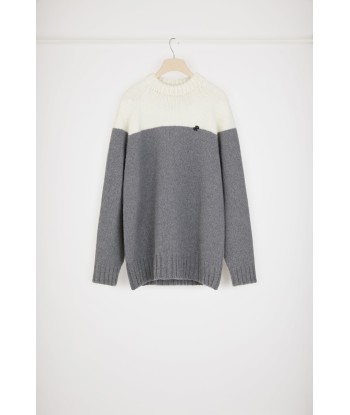 Pull bicolore en laine et cachemire éco-responsables Toutes les collections ici