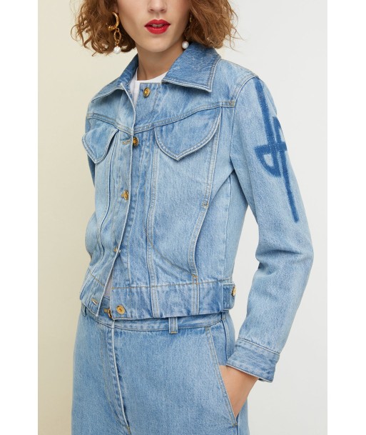 Veste en denim bio de la marque