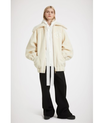 Bomber en faux shearling recyclé paiement sécurisé