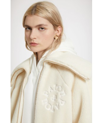 Bomber en faux shearling recyclé paiement sécurisé