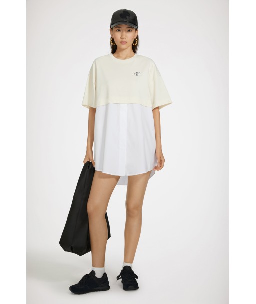 Robe t-shirt hybride en coton bio de la marque