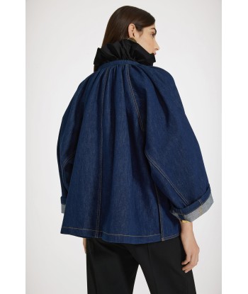 Veste de marin oversize en denim sur le site 