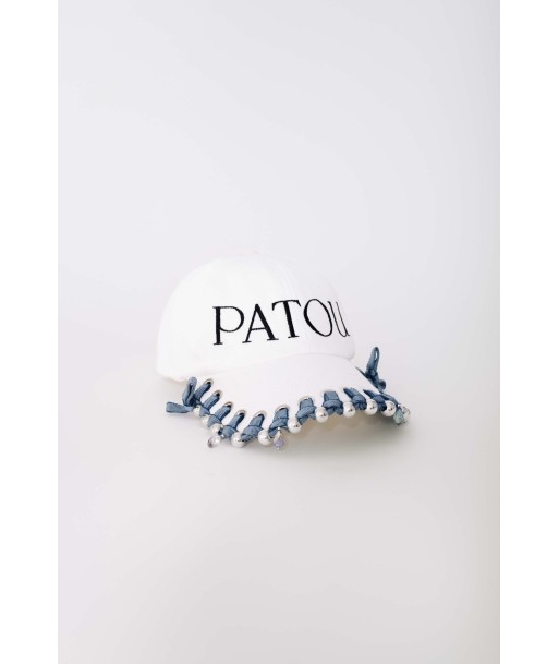 Patou Upcycling casquette en coton pas cheres