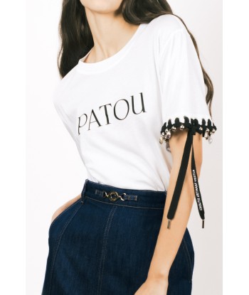 Patou Upcycling t-shirt en coton bio pas cher