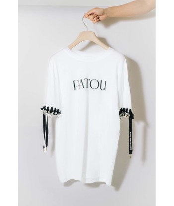 Patou Upcycling t-shirt en coton bio pas cher