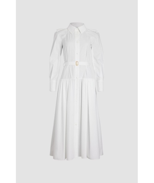 Robe chemise longue en coton bio de votre