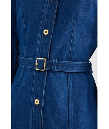 Robe courte en denim bio Véritable concentré