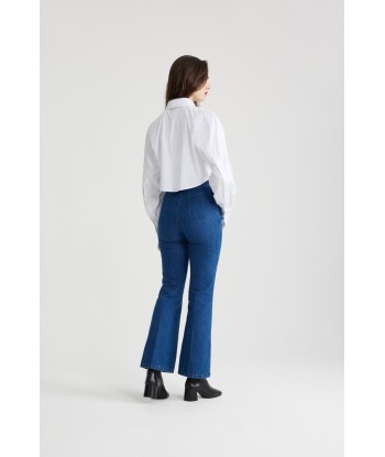 Pantalon évasé en denim bio du meilleur 