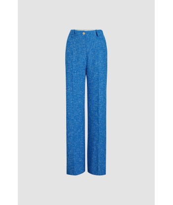 Pantalon iconique en tweed de laine éco-responsable et coton bio le concept de la Pate a emporter 