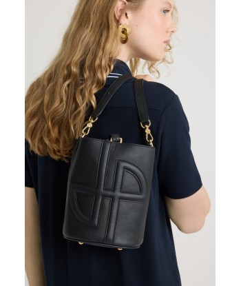 Petit sac seau JP en cuir sur le site 